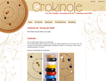 Tablet Screenshot of crokinole.de